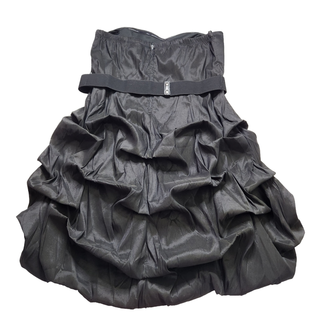Torrid Black Hilo Pickup Strapless Formal Dress Plus Size 22 New Bubble Dress - Picture 3 of 10
